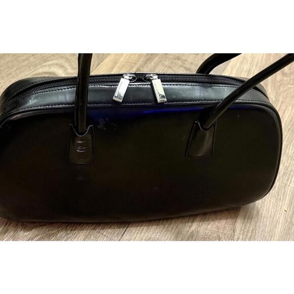Handbags - Jones New York Leather Vintage Full Zip 12 By 6  Patent Leather Under Arm Bag